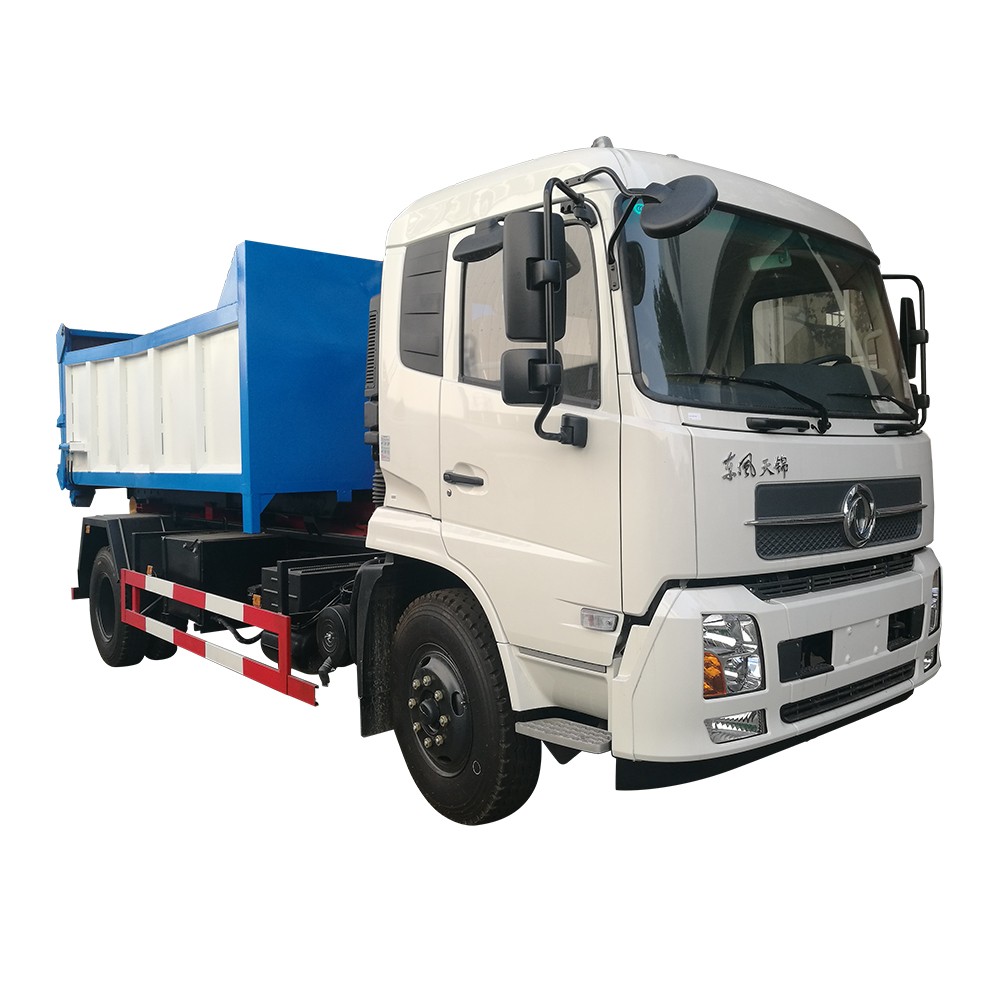 6 Roda Roll Off Truk Sampah Kontainer